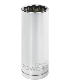 Powerbuilt 1/2 in. Drive x 7/8 in. 12 Point Deep Well Socket - 940136