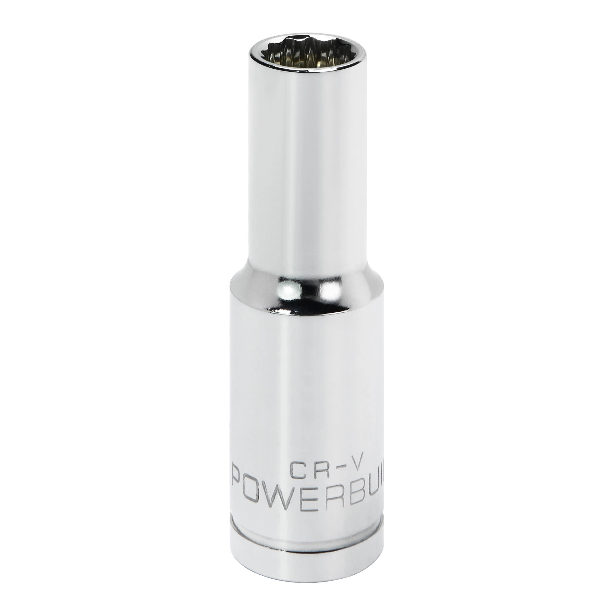 Powerbuilt 1/2 in. Drive X 11mm 12 Point Deep Socket - 940152 1 Powerbuilt 1/2 in. Drive X 11mm 12 Point Deep Socket - 940152