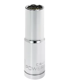 Powerbuilt 1/2 in. Drive x 14mm 12 Point Deep Socket - 940155