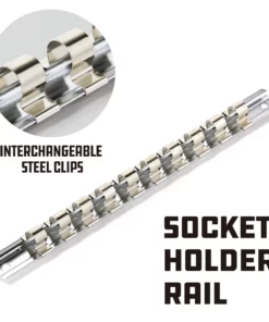 Powerbuilt 10 Pc. 3/8 in. Drive Metri Socket Set, Socket Rail - 940177 -Hot Sale Powerbuilt Shop 940177 06