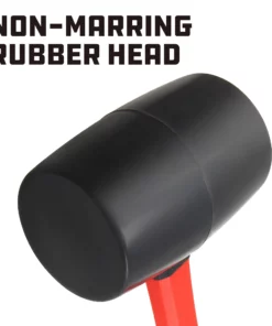 Powerbuilt 32 Ounce Rubber Mallet - 940195 -Hot Sale Powerbuilt Shop 940195 04