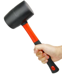 Powerbuilt 32 Ounce Rubber Mallet - 940195 -Hot Sale Powerbuilt Shop 940195 06