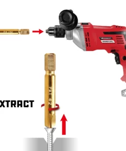 Powerbuilt 3 Piece Stripped Screw Remover Set, Damage Screw -Hot Sale Powerbuilt Shop 940479 03 1