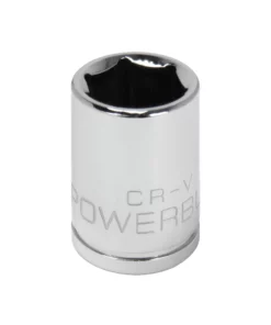 Powerbuilt 3/8 in. Drive x 9/16 in. 6 Point SAE Socket - 940528