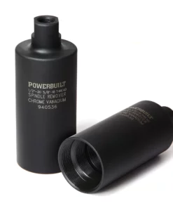 Powerbuilt Spindle Removal Socket for Slide Hammer, 1/2"- 20, 5/8"-18 - 940536