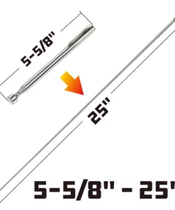 Powerbuilt 3 Lb Telescoping Magnetic Retriever Grabber Tool with Clip - 940631 -Hot Sale Powerbuilt Shop 940631 03