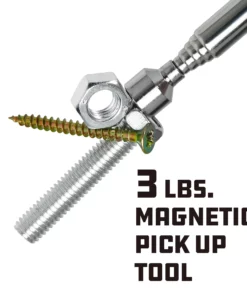 Powerbuilt 3 Lb Telescoping Magnetic Retriever Grabber Tool with Clip - 940631 -Hot Sale Powerbuilt Shop 940631 04