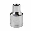 Powerbuilt 1/2" Drive 6 Pt. Metric Socket 9mm - 941034