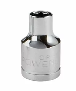 Powerbuilt 1/2" Drive 6 Pt. Metric Socket 9mm - 941034