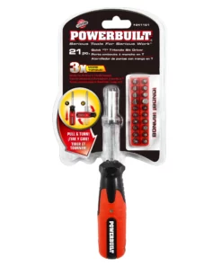 Powerbuilt 21 Pc. T-Handle Bit Driver Set, 3X Torque, 941161 -Hot Sale Powerbuilt Shop 941161 04