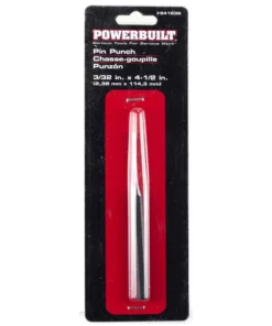 Powerbuilt Pin Punch - 3/32" X 1/4" X 4-1 - 941236