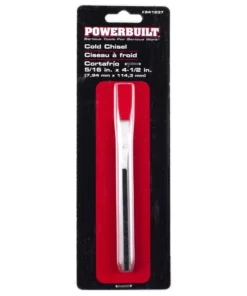 Powerbuilt Cold Chisel - 5/16" X 1/4" X 4 - 941237