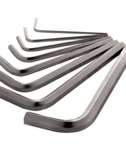 Powerbuilt 8 Piece SAE Short Arm Hex Key Wrench With Holder, 1-1/16" to 1/4"