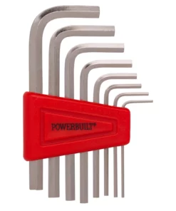 Powerbuilt 8 Piece SAE Short Arm Hex Key Wrench With Holder, 1-1/16" to 1/4" -Hot Sale Powerbuilt Shop 941246v3