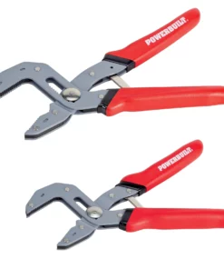 Powerbuilt 2 Piece Self-Adjusting Power Grip Pliers Set - 240320