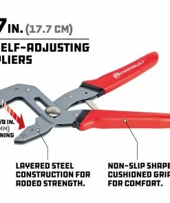Powerbuilt 7 Inch Self-Adjusting Power Grip Pliers - 941287E 12 Powerbuilt 7 Inch Self-Adjusting Power Grip Pliers - 941287E -Hot Sale Powerbuilt Shop 941311 02