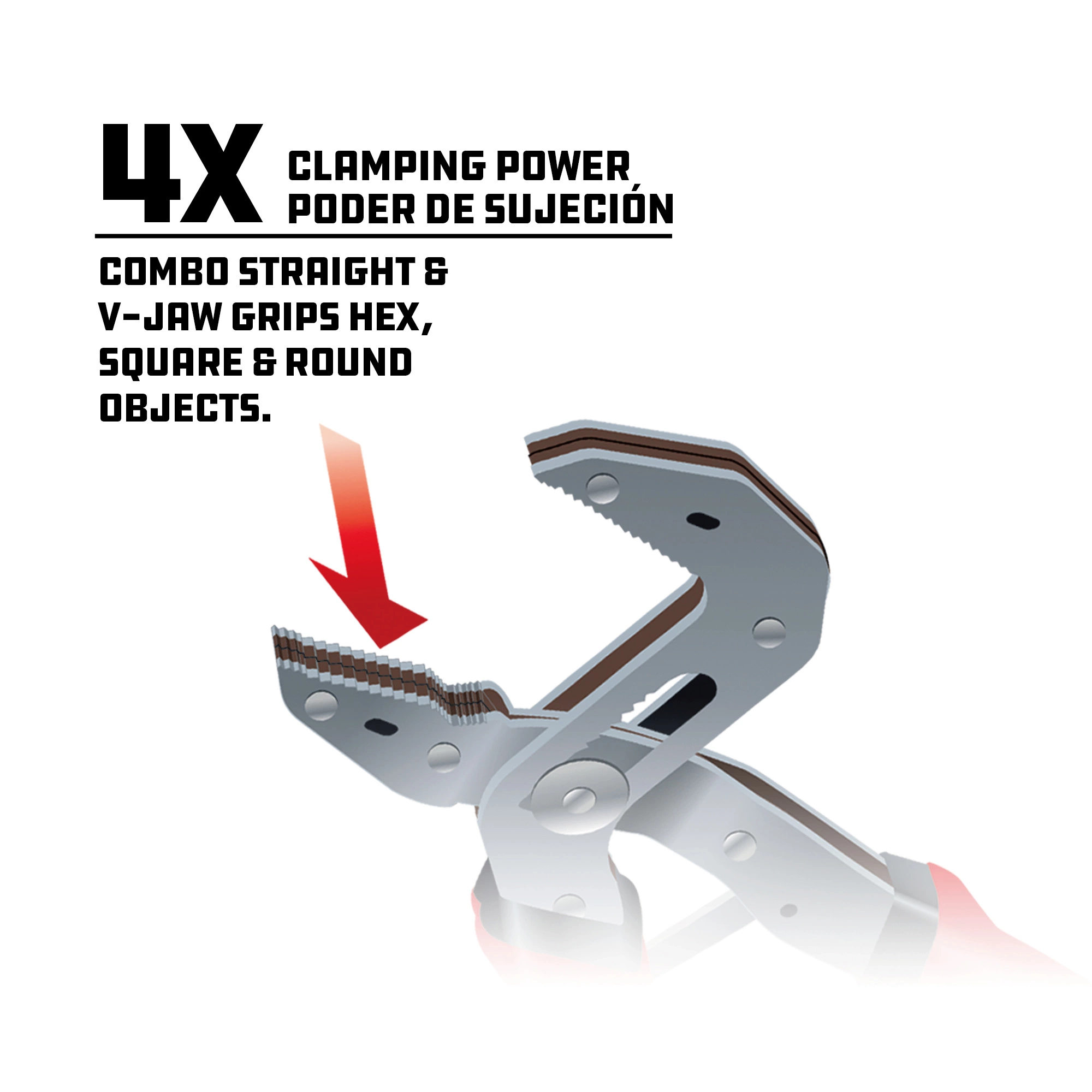 Powerbuilt 7 Inch Self-Adjusting Power Grip Pliers - 941287E 3 Powerbuilt 7 Inch Self-Adjusting Power Grip Pliers - 941287E - Image 3