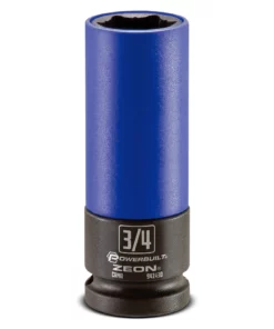 Powerbuilt 3/4 in. Zeon Lug Nut Socket Set for Damaged Lug Nuts - 941430M