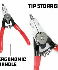 Powerbuilt Combo Switch Internal/External Snap Ring Pliers - 941456 8 Powerbuilt Combo Switch Internal/External Snap Ring Pliers - 941456 -Hot Sale Powerbuilt Shop 941456 04
