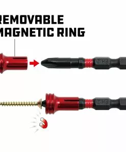 Powerbuilt 5 Piece Torsion Impact Power Screwdriver Set with Magnetic Holder -Hot Sale Powerbuilt Shop 941458 03