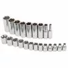 Powerbuilt 22 Piece 3/8" Dr. Metric Socket Set 6 pt. Deep and Standard - 941538