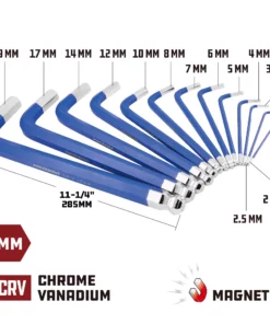 Powerbuilt 13 Piece Metric Long Arm Magnetic Hex Key Wrench Set - 941642 -Hot Sale Powerbuilt Shop 941642 02