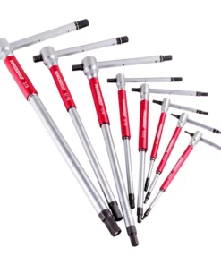 Powerbuilt 8 Piece SAE T-Handle Hex Key Wrench Set - 941644 -Hot Sale Powerbuilt Shop 941644 sae red