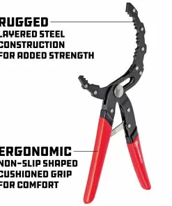 Powerbuilt Self-Adjusting Oil Filter Pliers - 942068 -Hot Sale Powerbuilt Shop 942068 03