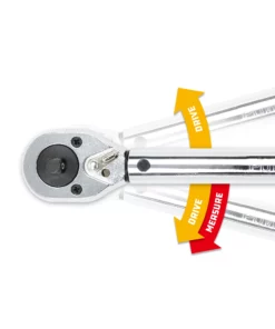 Powerbuilt Dual Drive 3/8 Inch and 1/2 Inch Drive Micrometer Ratcheting Torque Wrench - 944001 -Hot Sale Powerbuilt Shop 944001 03