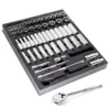 Powerbuilt 54 Piece Pro Tech 3/8 in. Dr. SAE & Metric Socket Set - 949005