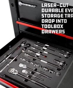 Powerbuilt Pro Tech 16 Pc. Ratchets & Socket Drive Tool Accessories Set - 949009 -Hot Sale Powerbuilt Shop 949009 06