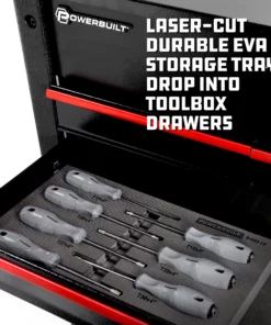 Powerbuilt Pro Tech 7 Piece Torx Screwdriver Set, Deluxe Acetate Handles 8 Powerbuilt Pro Tech 7 Piece Torx Screwdriver Set, Deluxe Acetate Handles -Hot Sale Powerbuilt Shop 949019 04