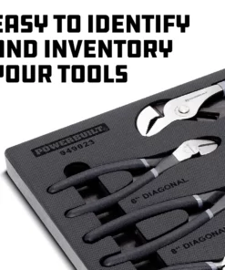 Powerbuilt Pro Tech 8 Piece Professional Mechanics Pliers Set - 949023 -Hot Sale Powerbuilt Shop 949023 05