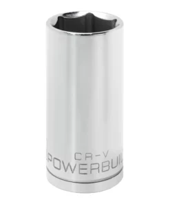 Powerbuilt 1/2 Inch Drive x 1-1/16 Inch 6 Point Deep Socket - 648217