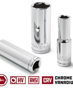 Powerbuilt 1/2 Inch Drive x 1-1/16 Inch 6 Point Deep Socket - 648217 -Hot Sale Powerbuilt Shop b000fp8mkk.pt02