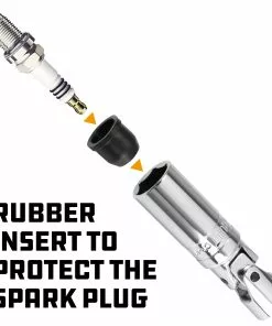 Powerbuilt 3/8" Drive SAE 13/16" U Joint Spark Plug Socket - 643003 -Hot Sale Powerbuilt Shop b000fp8mm8.pt02