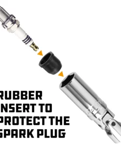 Powerbuilt 3/8-Inch Drive 5/8-Inch U-Joint Spark Plug Socket - 643002 8 Powerbuilt 3/8-Inch Drive 5/8-Inch U-Joint Spark Plug Socket - 643002 -Hot Sale Powerbuilt Shop b000fparl2.pt02