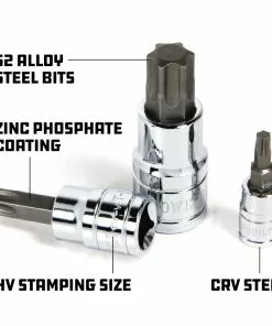Powerbuilt 3/8 Inch Drive T-15 Star bit Socket - 648512 7 Powerbuilt 3/8 Inch Drive T-15 Star bit Socket - 648512 -Hot Sale Powerbuilt Shop b002inzu20.pt02