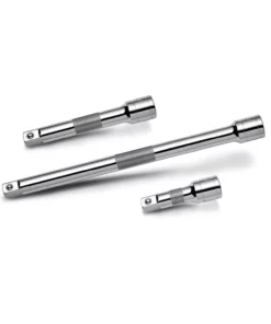 Powerbuilt 3 Piece 1/2 Inch Drive Socket Extension Bar Set - 640846