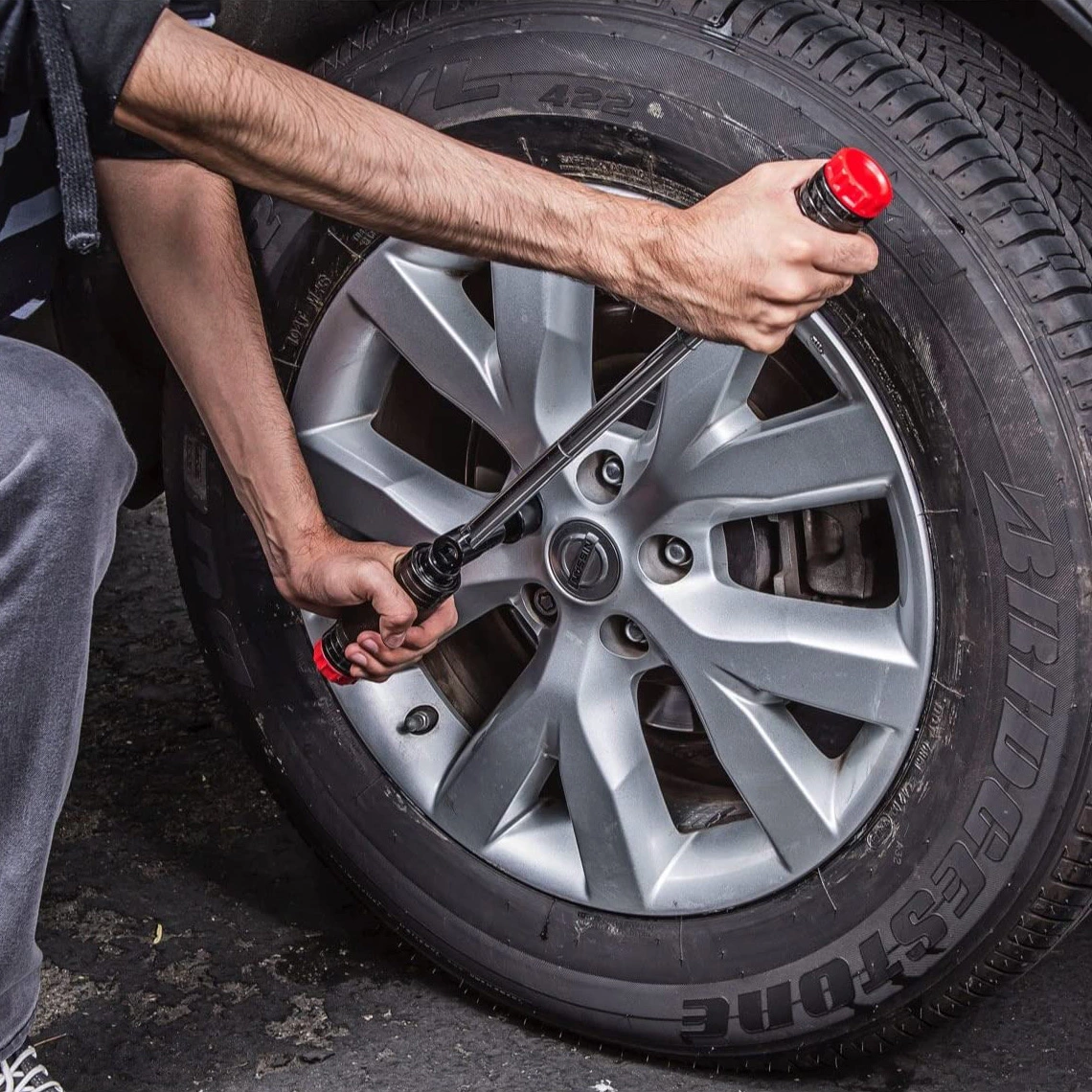 Powerbuilt Billy Club Universal Lug Wrench SAE/mm Gen-2 - 642250 6 Powerbuilt Billy Club Universal Lug Wrench SAE/mm Gen-2 - 642250 - Image 6