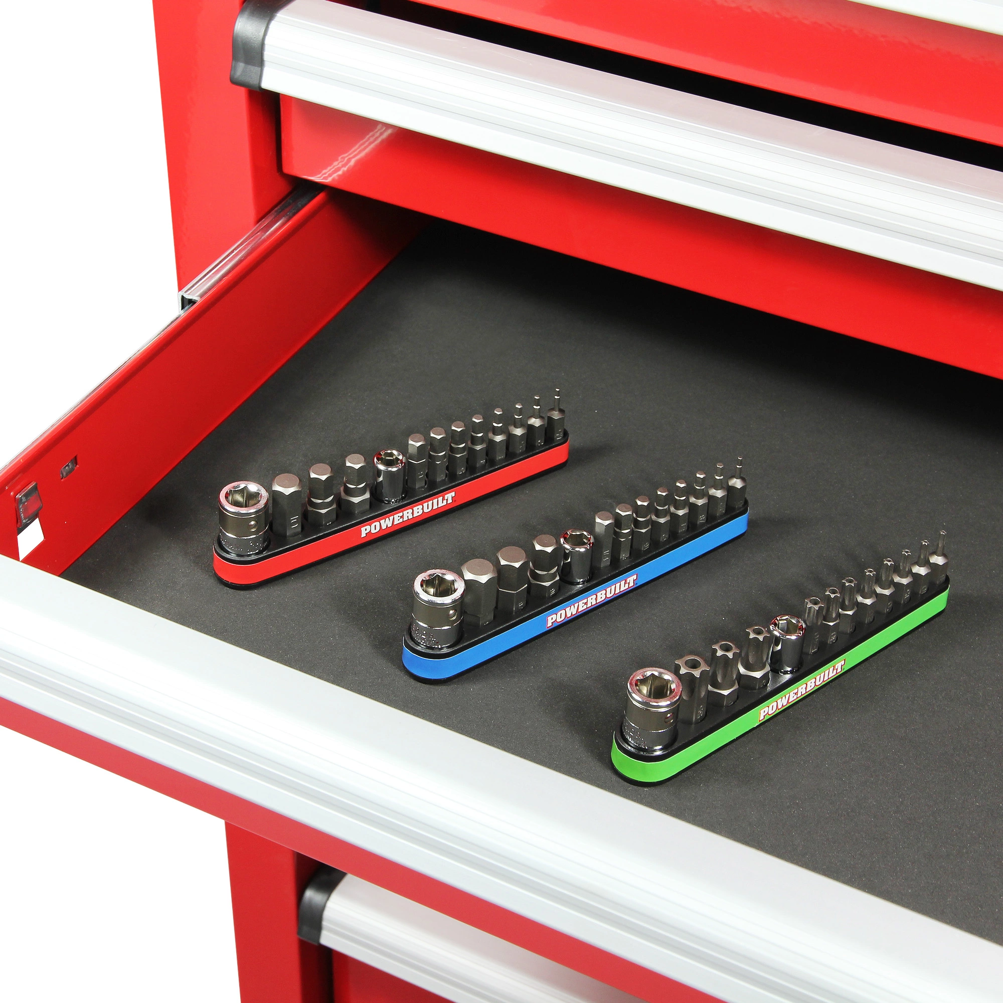 Powerbuilt 13 Piece Tamper Proof Star Bit with Magnetic Base Holder, T-8 to T-40 5 Powerbuilt 13 Piece Tamper Proof Star Bit with Magnetic Base Holder, T-8 to T-40 - Image 5