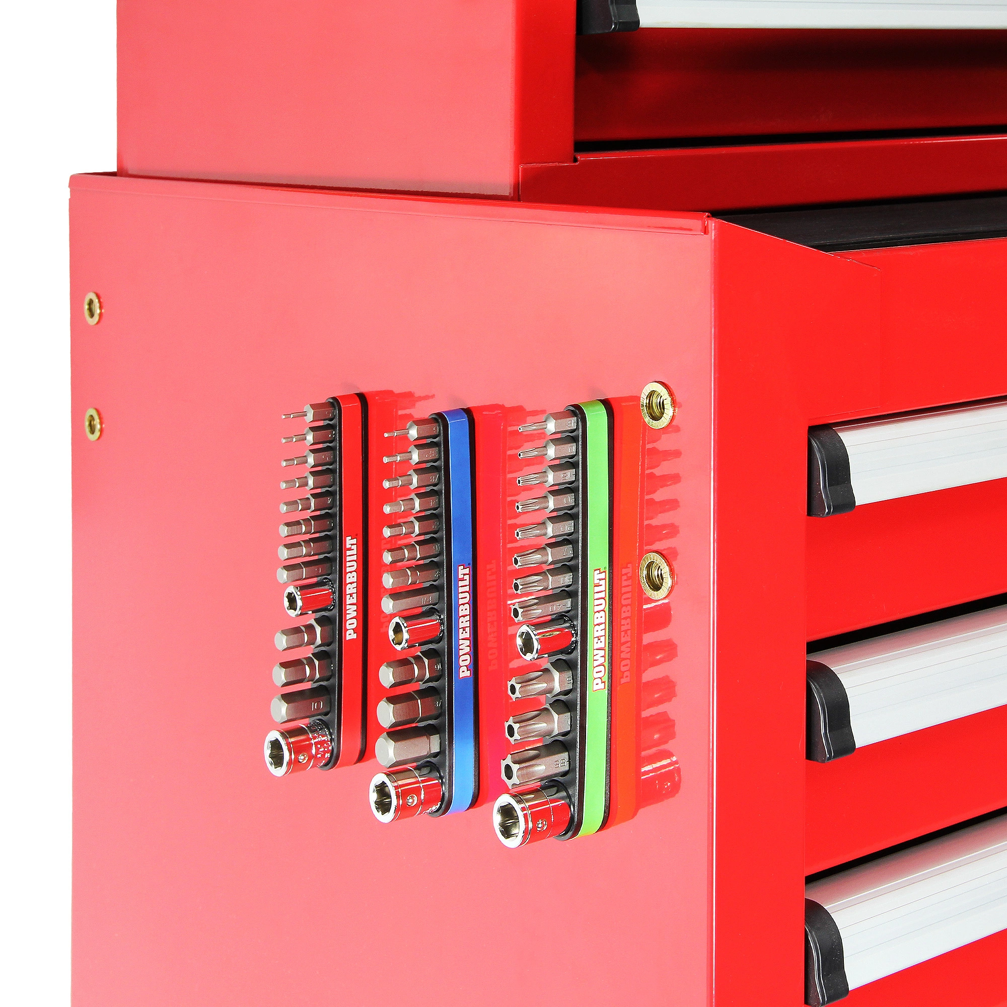 Powerbuilt 13 Piece Tamper Proof Star Bit with Magnetic Base Holder, T-8 to T-40 6 Powerbuilt 13 Piece Tamper Proof Star Bit with Magnetic Base Holder, T-8 to T-40 - Image 6