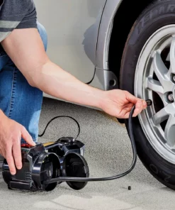 Powerbuilt 1 Ton 12V Electric Floor Jack with Built In Tire Inflator - 620484 -Hot Sale Powerbuilt Shop dd4