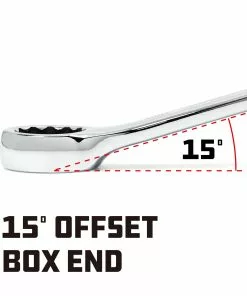 Powerbuilt 19 MM Fully Polished Long Pattern Metric Combination Wrench - 640489 9 Powerbuilt 19 MM Fully Polished Long Pattern Metric Combination Wrench - 640489 -Hot Sale Powerbuilt Shop long20pattern 1520offset 28