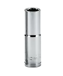 Powerbuilt 940057 7mm 12-point Metric Deep Socket