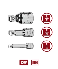 Powerbuilt 3pc. 2" Wobble Extension Bar Set -Hot Sale Powerbuilt Shop prod 24761862412