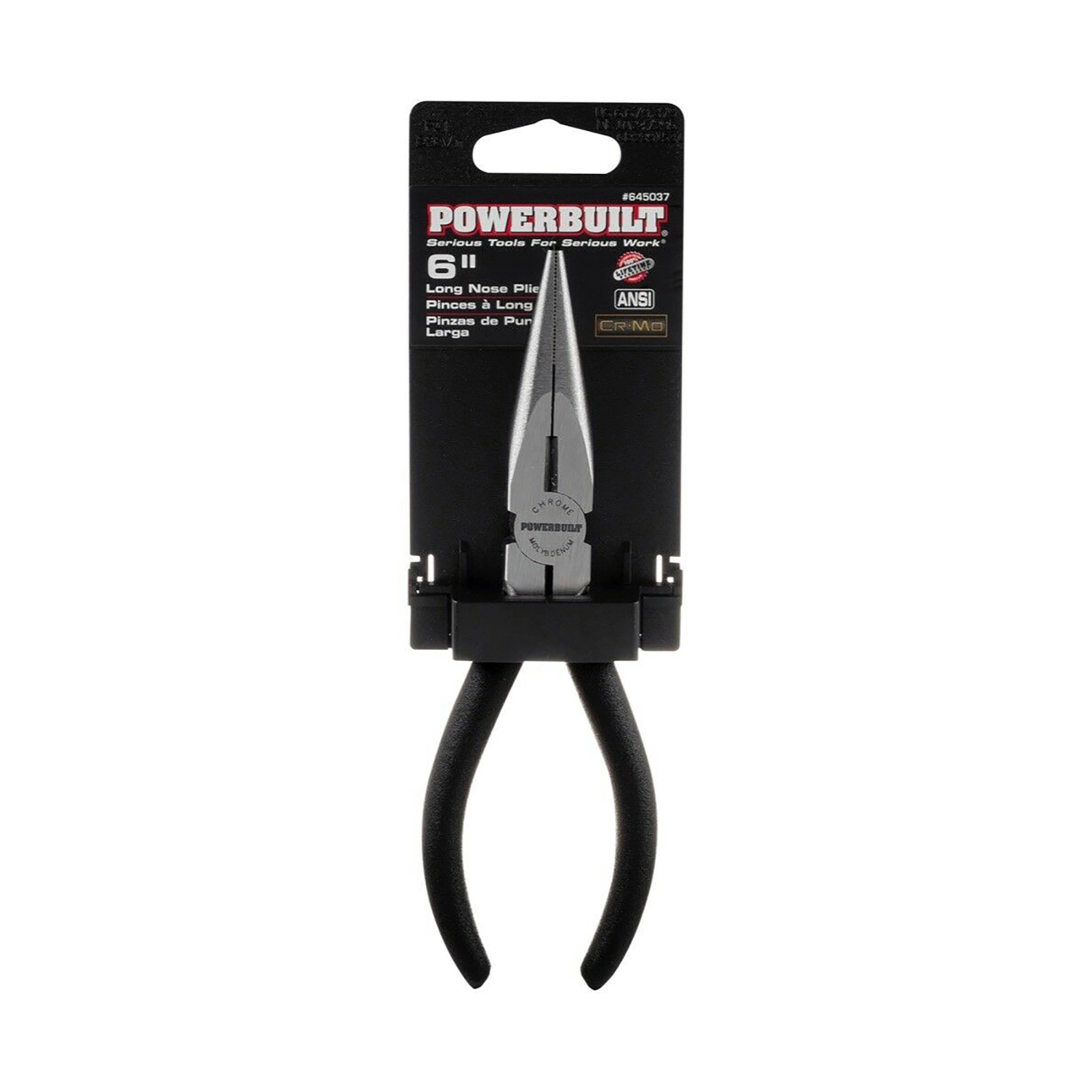 Powerbuilt 6" Long Nose Plier 2 Powerbuilt 6" Long Nose Plier - Image 2