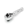 Powerbuilt 1/4" x 3/8" Drive Stubby Dual Head Ratchet Wrench