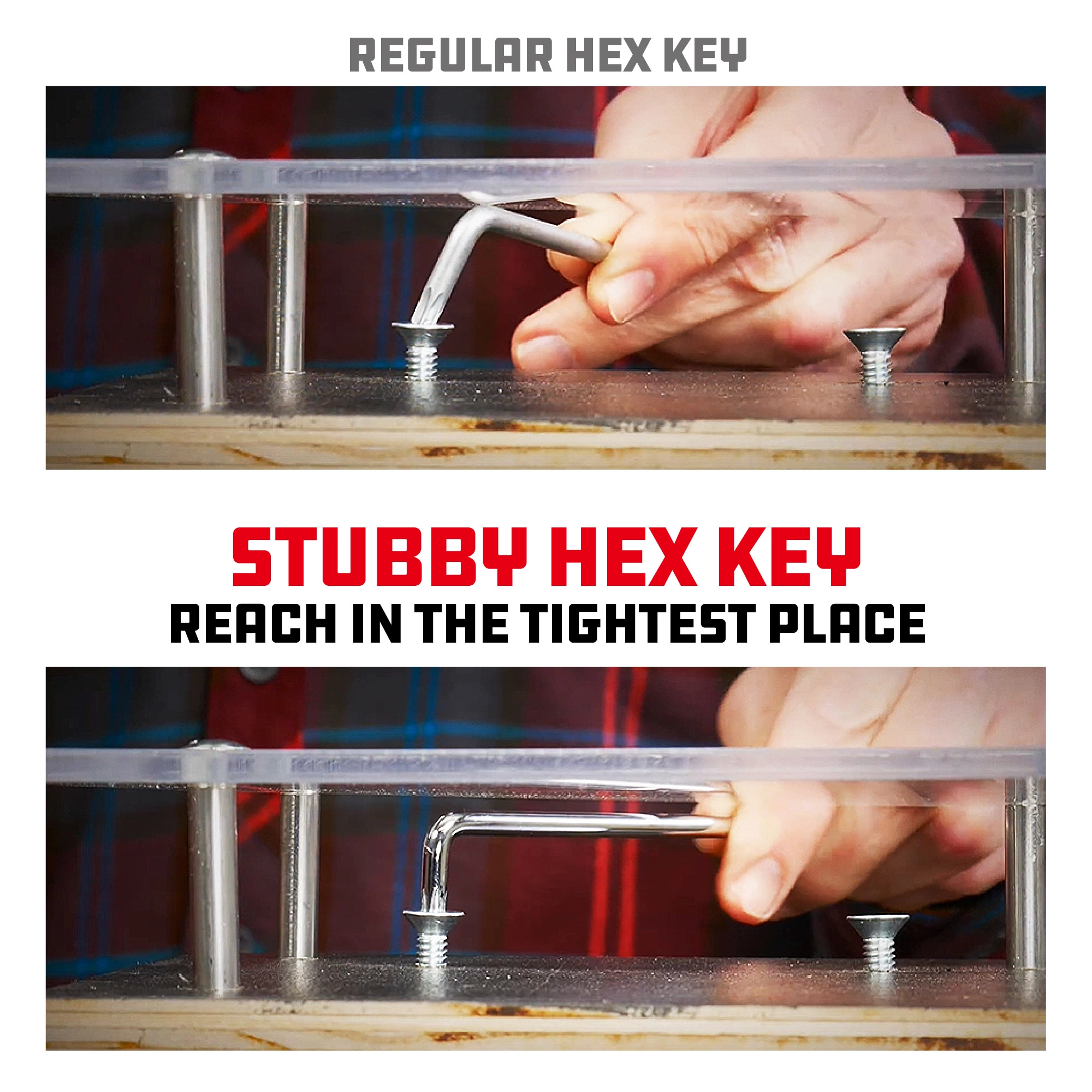 Powerbuilt 9 Piece Metric Stubby Long Arm Ball End Hex Key Wrench Set - 240100 5 Powerbuilt 9 Piece Metric Stubby Long Arm Ball End Hex Key Wrench Set - 240100 - Image 5