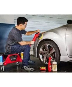 Powerbuilt 6 Inch Dual Action Orbital Long Throw Polisher with Electronic Speed Control - 240053 -Hot Sale Powerbuilt Shop tanner usage grande